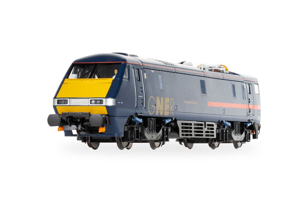 Hornby R30424 GNER Class 91 Reverend W Awdry 91124, OO Gauge