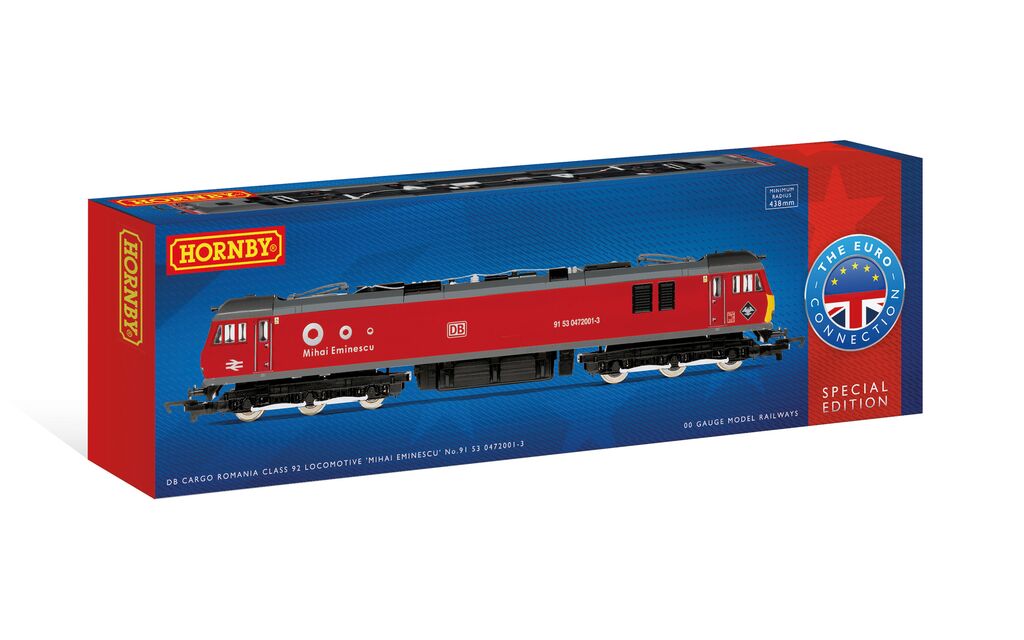 Hornby R3742F DB Romania, Cl 92, Co-Co, 91 53472 001-3 Mihai Eminescu *LAST FEW*