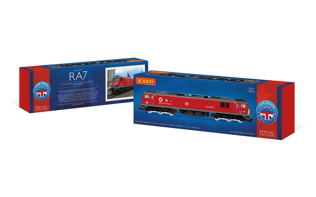 Hornby R3742F DB Romania, Cl 92, Co-Co, 91 53472 001-3 Mihai Eminescu *LAST FEW*