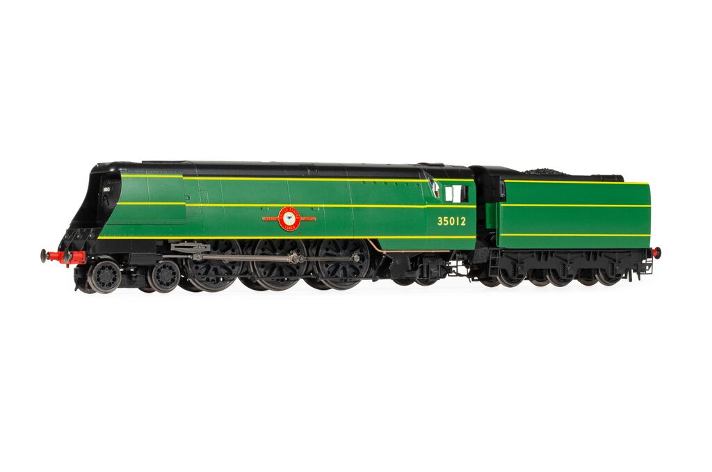 Hornby R3860 BR, Merchant Navy Class, 4-6-2, 35012 'United States Lines' - Era 4, OO Gauge