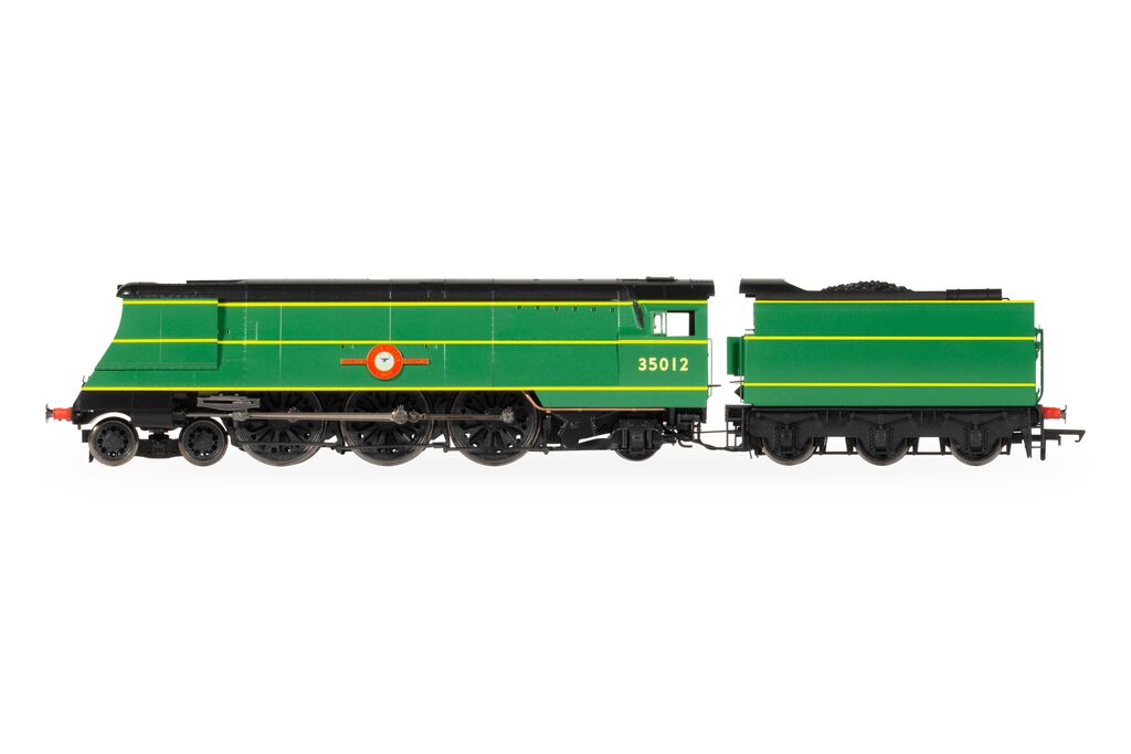 Hornby R3860 BR, Merchant Navy Class, 4-6-2, 35012 'United States Lines' - Era 4, OO Gauge