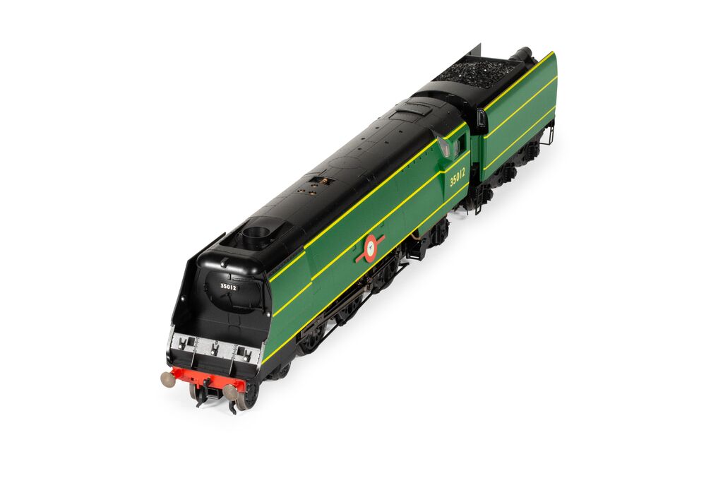 Hornby R3860 BR, Merchant Navy Class, 4-6-2, 35012 'United States Lines' - Era 4, OO Gauge