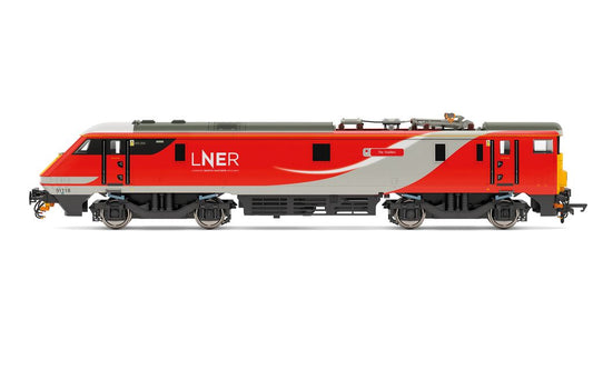 Hornby R3891 LNER, Class 91, Bo-Bo, 91118 'The Fusiliers' - Era 11, OO Gauge *LAST FEW*