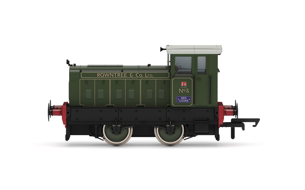 Hornby R3895 Rowntree & Co., Ruston & Hornsby 88DS, 0-4-0, No. 3 - Era 11 *LAST FEW*