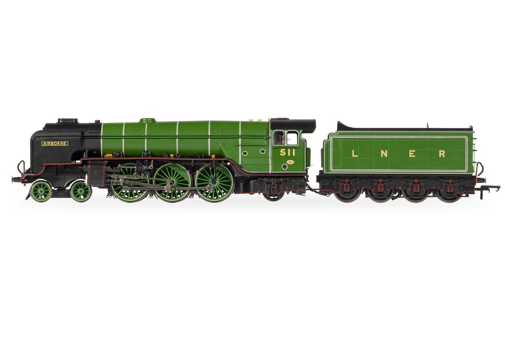 Hornby R3974 LNER, Thompson Class A2/3, 4-6-2, 511 'Airborne' - Era 3