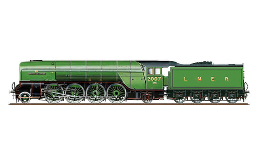 Hornby R3983 LNER, P2 Class, 2-8-2, 2007 Prince of Wales - Era 11 - OO Gauge *LAST FEW*