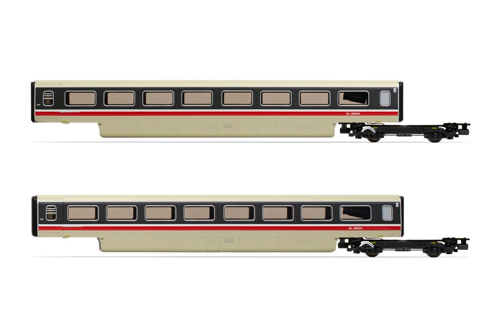 Hornby R40014 BR, Class 370 APT 2-car TF Coach Pack, 48503 + 48504 - Era 7, OO Gauge *LAST FEW*
