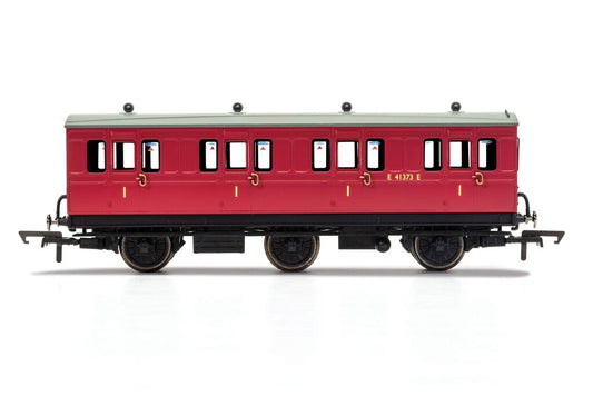 Hornby R40123 BR, 6 Wheel Coach, 1st Class, Fitted Lights, E41373 - Era 4 OO Gauge *LAST FEW*