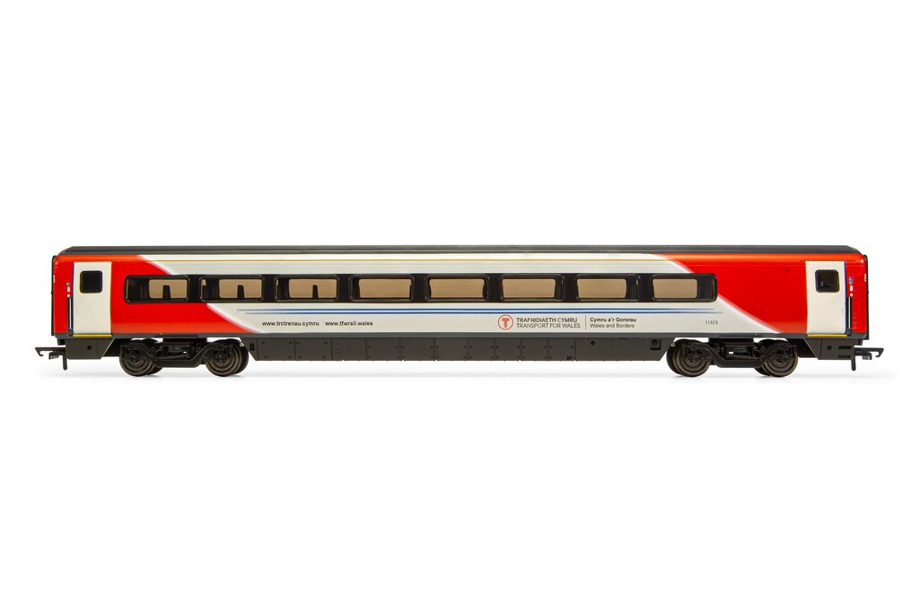 Hornby R40185A Transport for Wales Mk4 Open First - Accessible Toilet 11323 - Era 11 OO Gauge