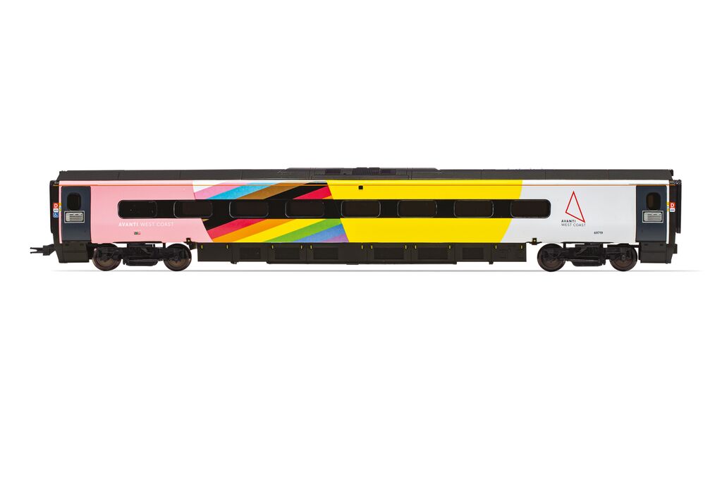 Hornby R40199 Avanti West Coast, Pendolino Motor Standard (MS), Pride Livery *LAST FEW*