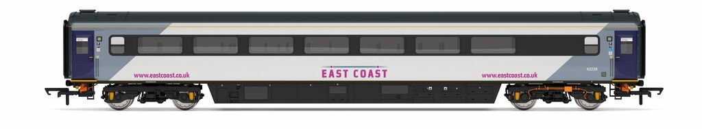 Hornby R40243 East Coast, Mk3 Trailer Standard Disabled, 42238 - Era 10, OO Gauge *LAST FEW*