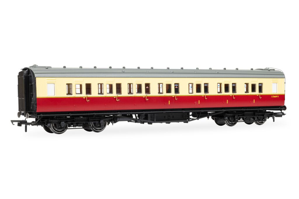 Hornby R40462 BR Maunsell Composite class S5665 Set 222, OO Gauge