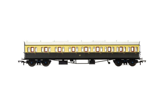 Hornby R4874 GWR, Collett 57' Bow Ended E131 9 Compart / Compo (LH), 6360  *LAST ONE*