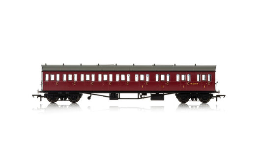 Hornby R4879A BR, Collett 57' Bow Ended E131 9 Compart / Compo (RH)  *LAST ONE*