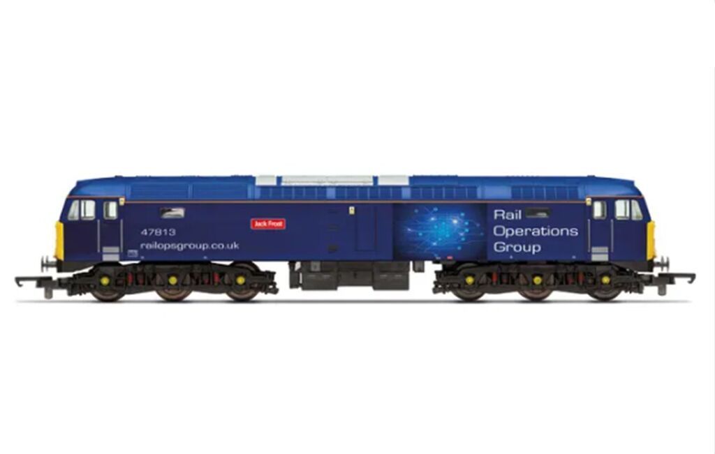 Hornby R30042TTS ROG, Class 47, Co-Co, 47813 Jack Frost - Era 11 *LAST FEW*