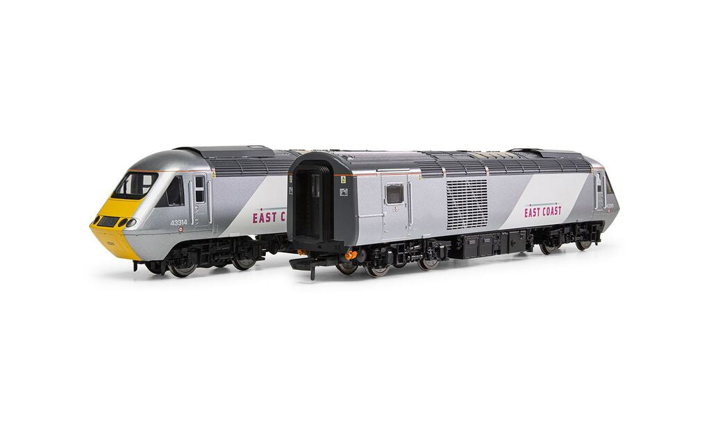 Hornby R30099 East Coast Trains, Class 43 HST Train Pack - Era 10, OO Gauge