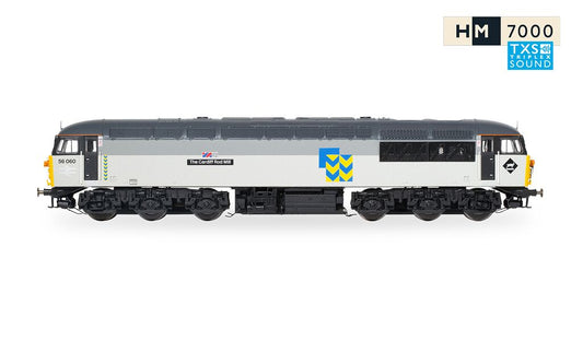 Hornby R30155TXS BR Railfreight, Cl56 56060 The Cardiff Rod Mill (DCC Sound), OO Gauge