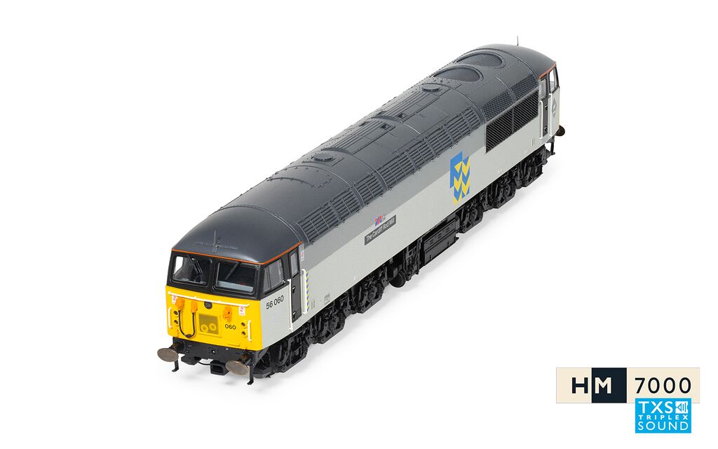 Hornby R30155TXS BR Railfreight, Cl56 56060 The Cardiff Rod Mill (DCC Sound), OO Gauge