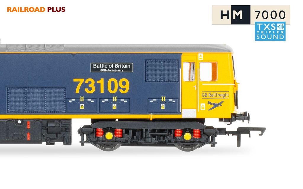 Hornby R30176TXS Railroad Plus GBRf Cl 73 73109 'Battle of Britain' Era 10