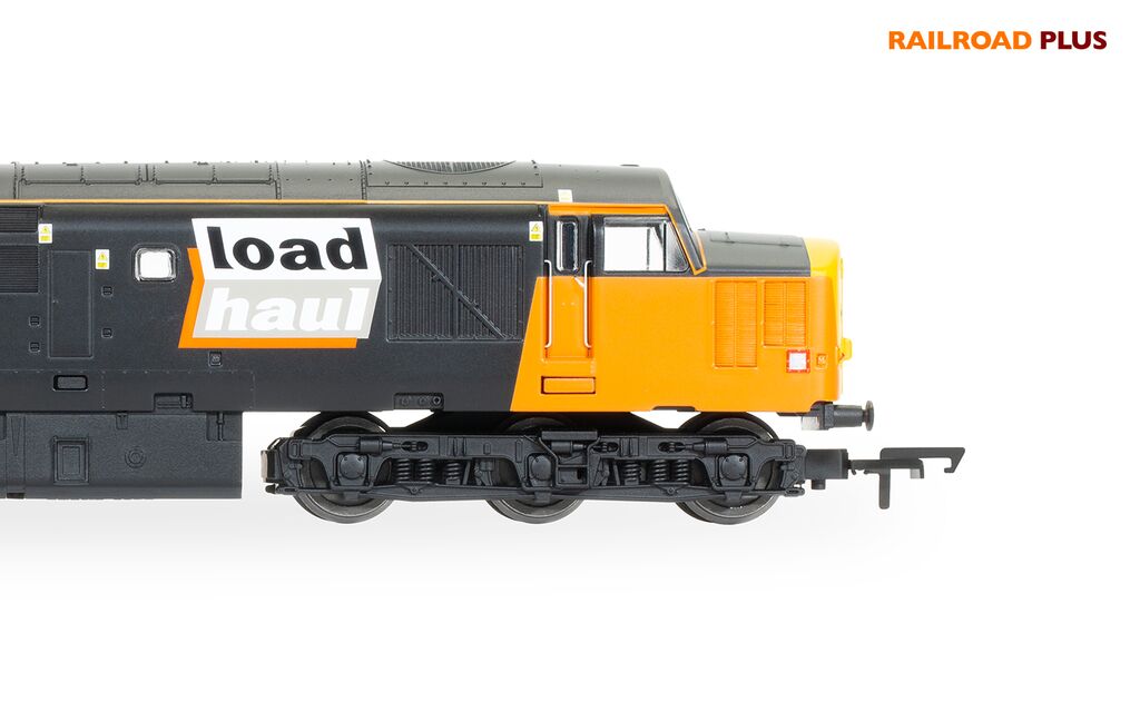 Hornby R30188 Railroad Plus Loadhaul, Class 37, Co-Co, 37710 - Era 8 OO Gauge