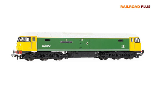 Hornby R30382 RailRoad Plus BR, Class 47, 47522 'Doncaster Enterprise' - Era 8 - OO Gauge