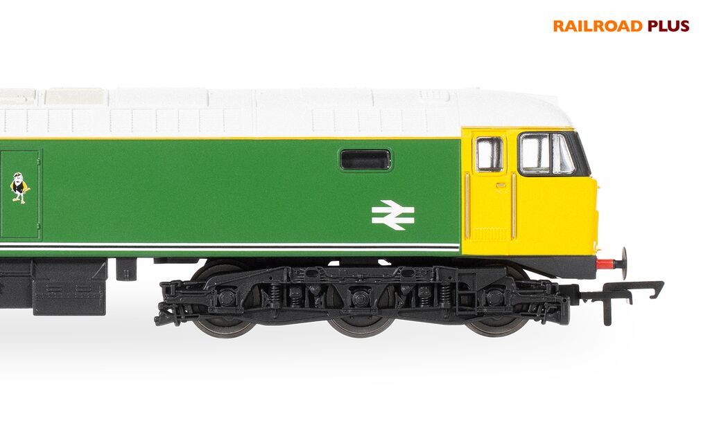 Hornby R30382 RailRoad Plus BR, Class 47, 47522 'Doncaster Enterprise' - Era 8 - OO Gauge
