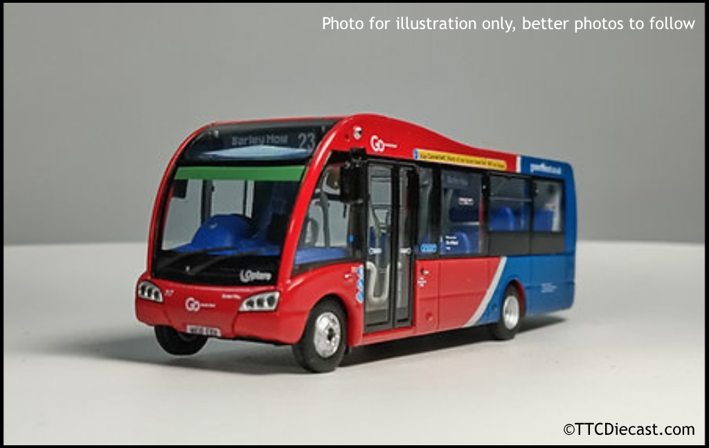 OMNIDEKKA OM4c, Optare Solo SR, Go North East, Rte 703 Newfield, 1:76 Scale