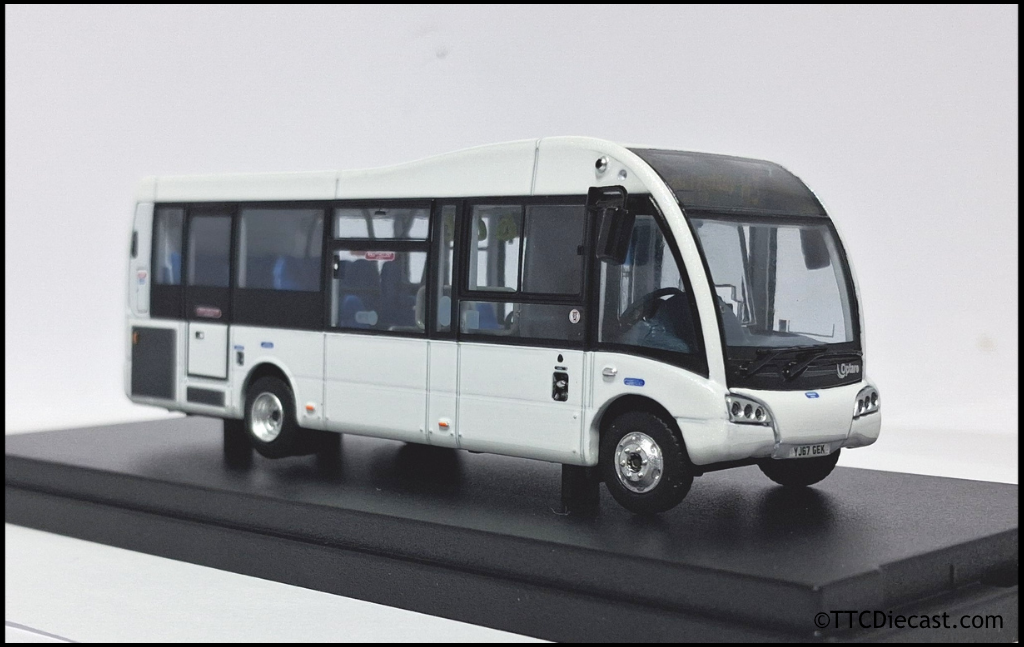 Model 1 63895 1/76 Optare Solo SR 7.9m Dealer White