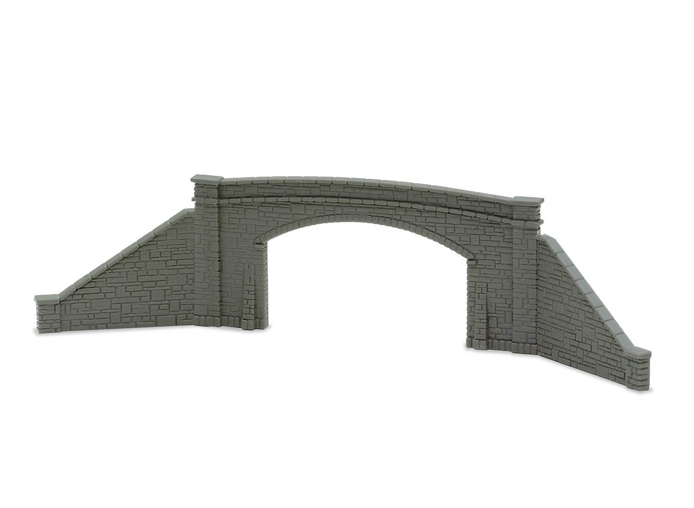 Peco NB-34 Road Bridge Sides, stone type, double track