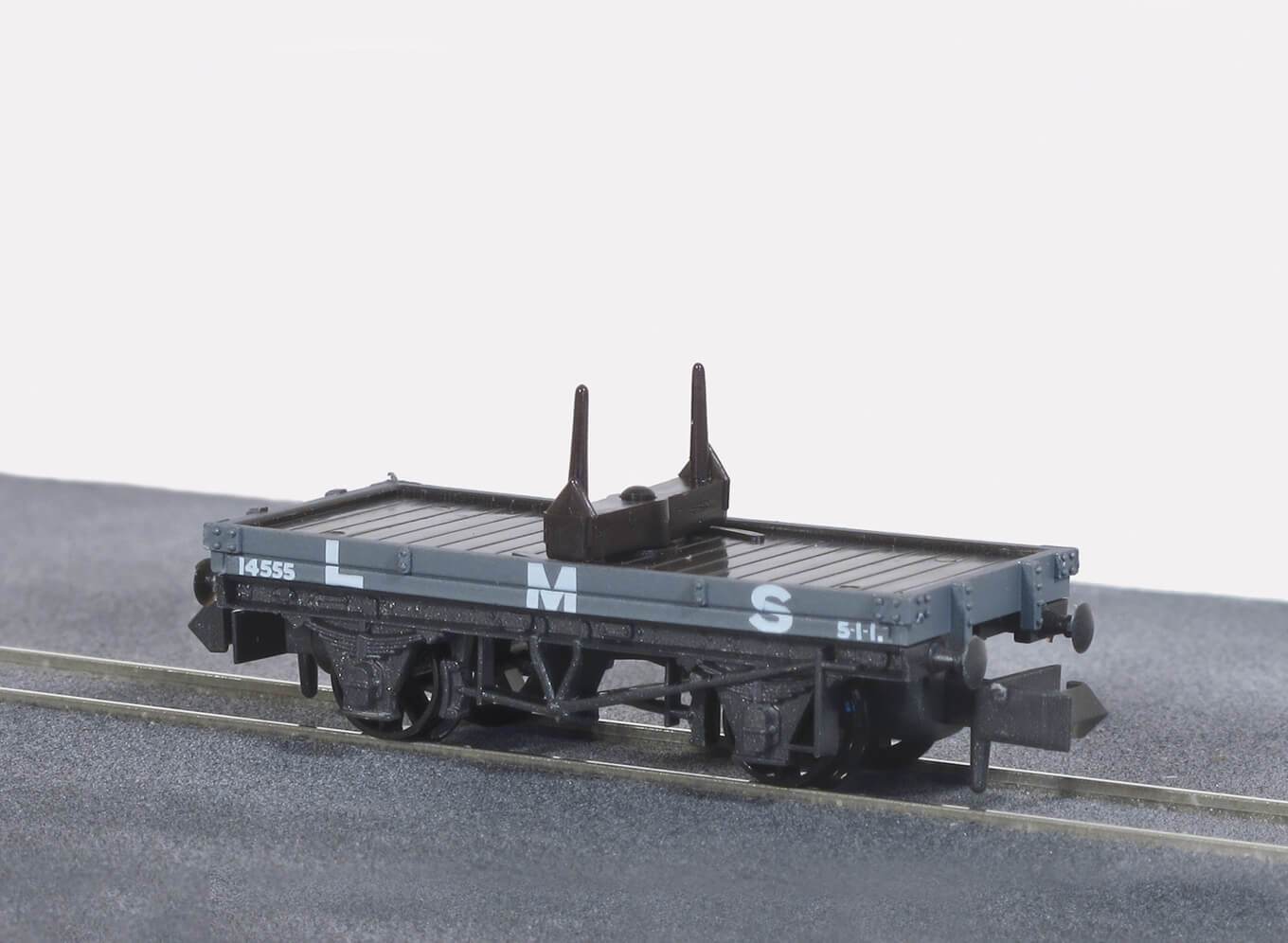 Peco NR-39M Bolster, Wagon LMS, Grey