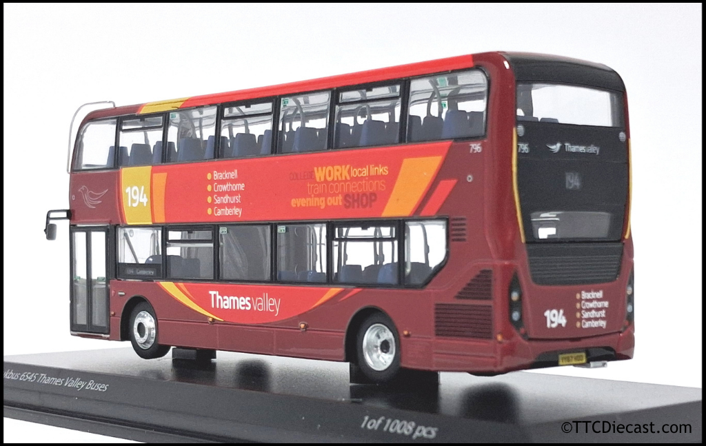Northcord UKBUS6545 E400MMC Thames Valley Buses 796 - YY67 HDO