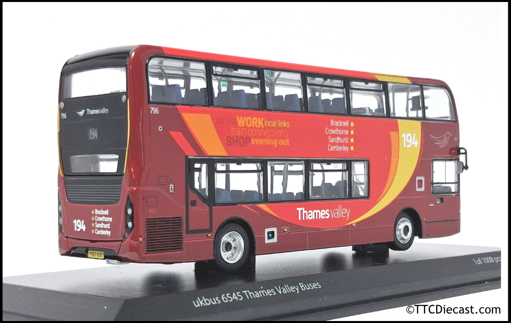 Northcord UKBUS6545 E400MMC Thames Valley Buses 796 - YY67 HDO