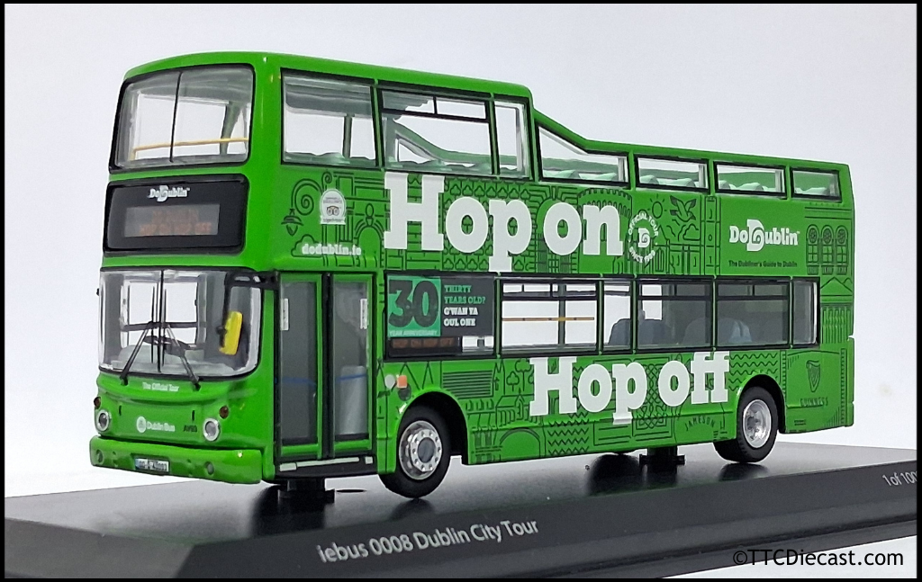 Northcord IEBUS0008 Alexander ALX400, Trident, Dublin City Tour (AV93 – 00-D-40093) PRE ORDER £53.50