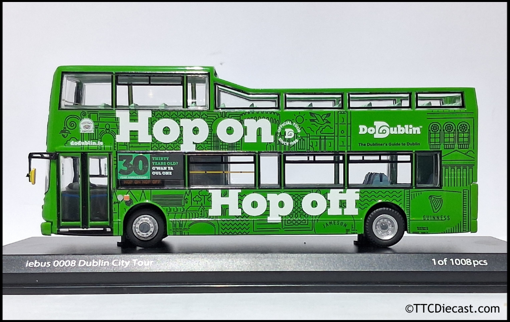 Northcord IEBUS0008 Alexander ALX400, Trident, Dublin City Tour (AV93 – 00-D-40093) PRE ORDER £53.50