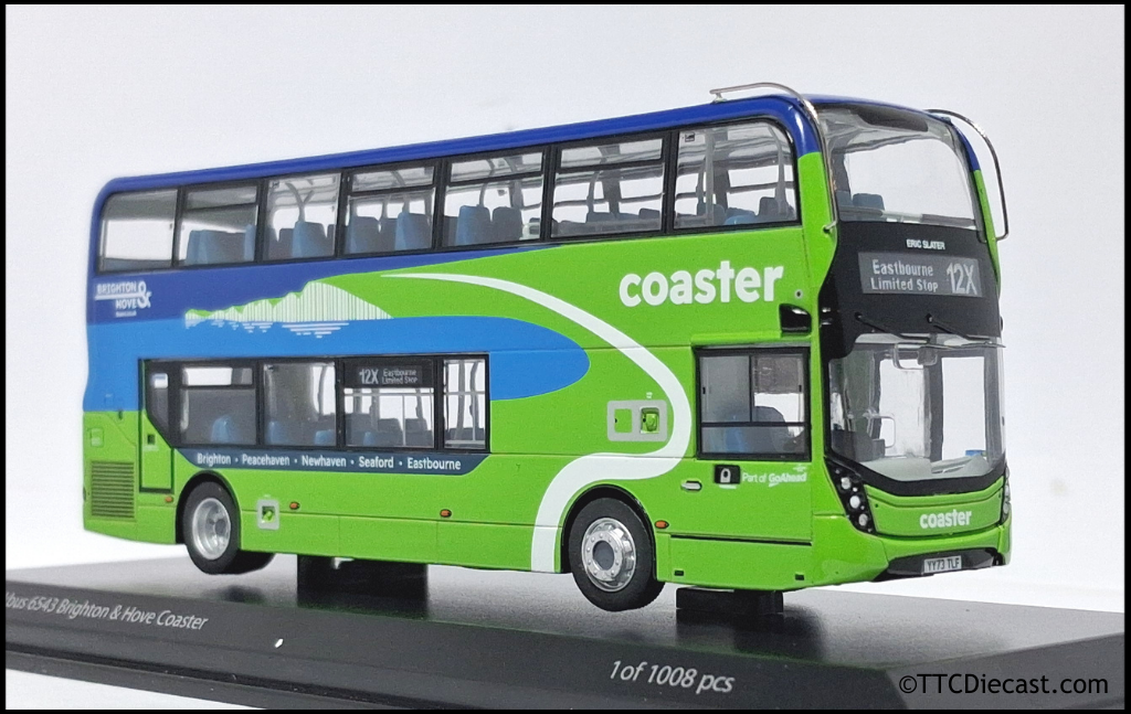 Northcord UKBUS6543 ADL E400MMC Brighton & Hove Coaster 712 YY73 TLF - PRE ORDER £53.50