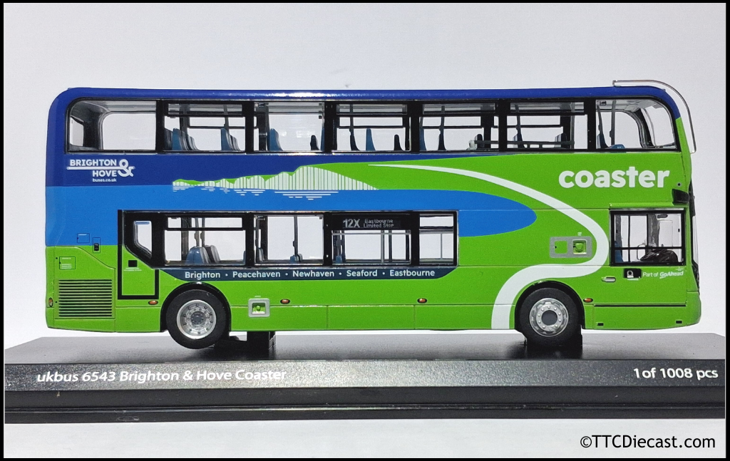 Northcord UKBUS6543 ADL E400MMC Brighton & Hove Coaster 712 YY73 TLF - PRE ORDER £53.50