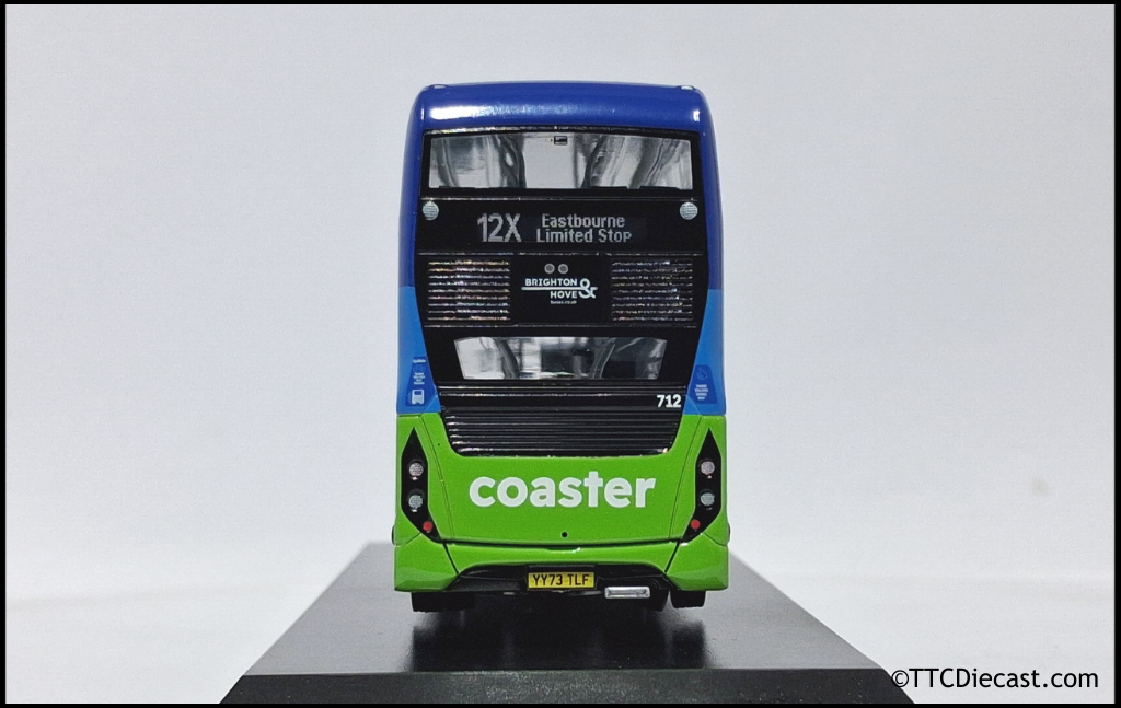 Northcord UKBUS6543 ADL E400MMC Brighton & Hove Coaster 712 YY73 TLF - PRE ORDER £53.50