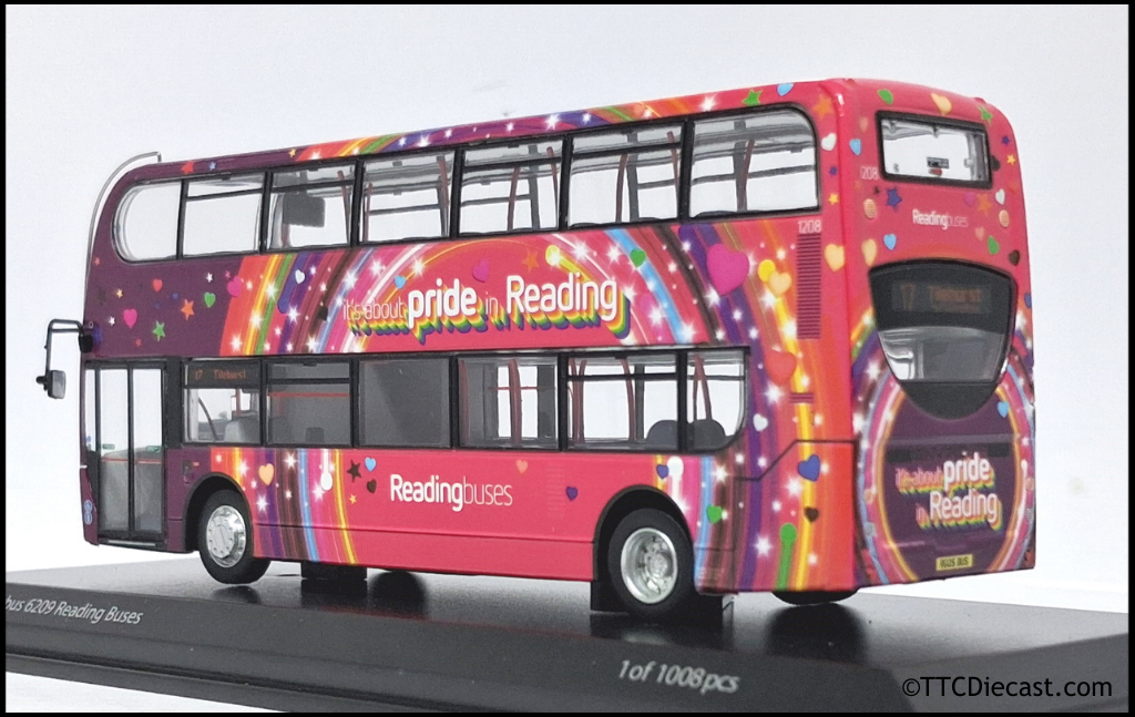 Northcord UKBUS6209 ADL E400 Reading Buses 'Pride Livery' 1208 – RG05 BUS