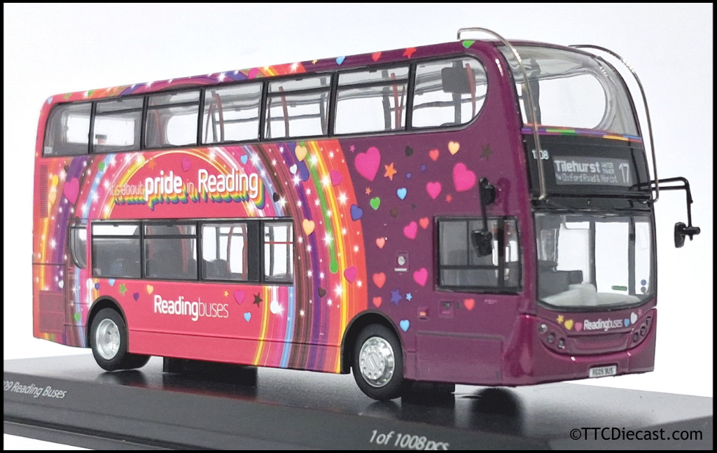 Northcord UKBUS6209 ADL E400 Reading Buses 'Pride Livery' 1208 – RG05 BUS