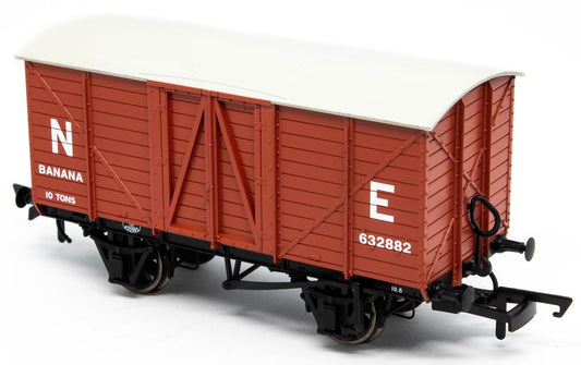 Oxford Rail OR76BAN001 GE Banana Van LNER 632882 OO Gauge