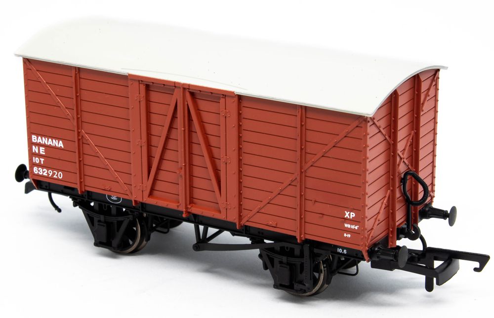 Oxford Rail OR76BAN003B GE Banana Van LNER (Post 1937) 632920 OO Gauge