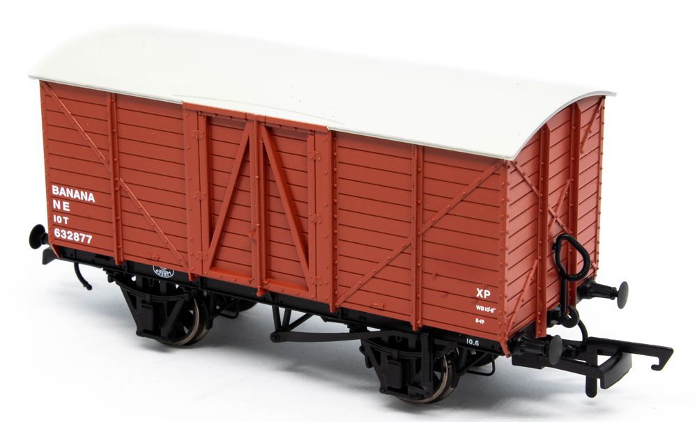 Oxford Rail OR76BAN003 GE Banana Van LNER (Post 1937) 632877 OO Gauge