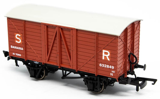 Oxford Rail OR76BAN004 GE Banana Van Patched SR 632849 OO Gauge