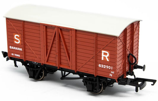 Oxford Rail OR76BAN004B GE Banana Van Patched SR 632901 OO Gauge