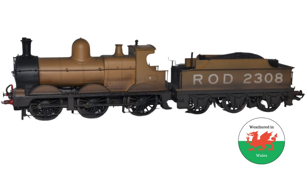 Oxford Rail OR76DG009W Dean Goods - ROD 2308 (Weathered) - OO Gauge