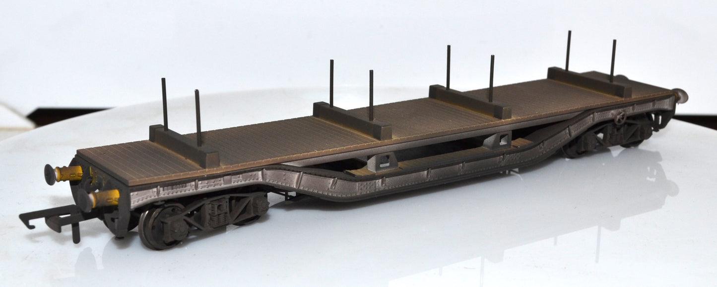 Oxford Rail OR76WW003W Warwell A British Steel Corporation DM7483 Diamond Bogies (Wthrd)