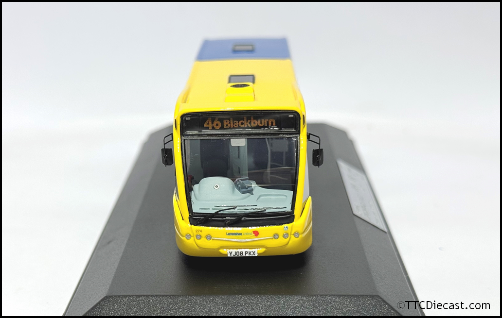OMNIDEKKA OM1A Resin 1/76 Optare Versa , Lancashire United, Rte 46 Blackburn,
