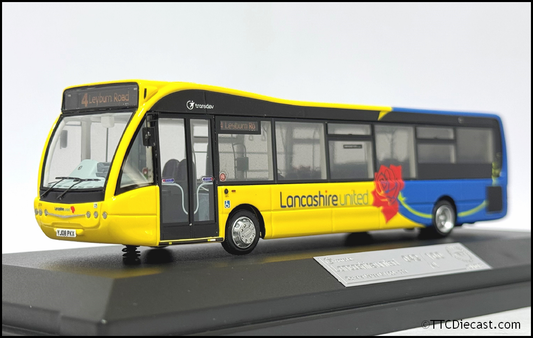 OMNIDEKKA OM1B Resin 1/76 Optare Versa , Lancashire United, Rte 4 Leyburn Road,