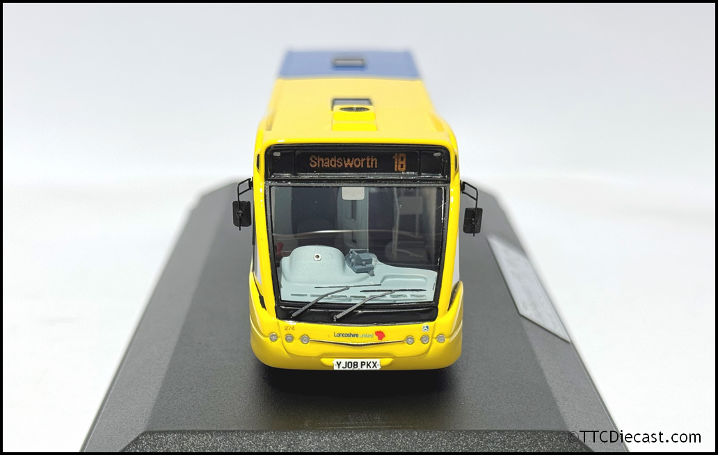 OMNIDEKKA OM1C Resin 1/76 Optare Versa , Lancashire United, Rte 18 Shadsworth