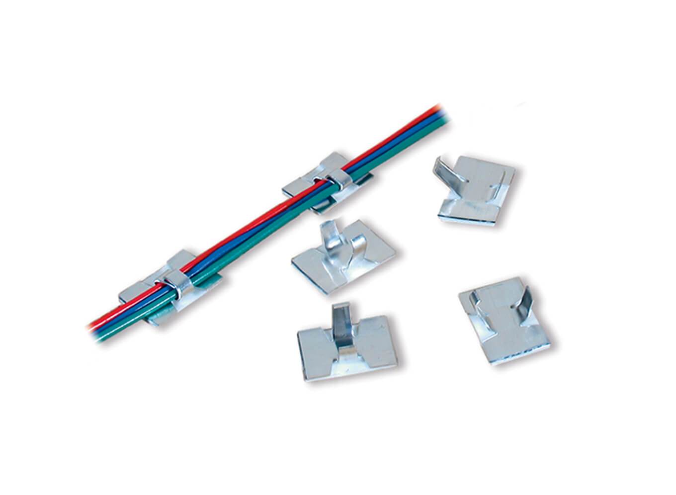 Peco PL-37 Cable Clips - self adhesive